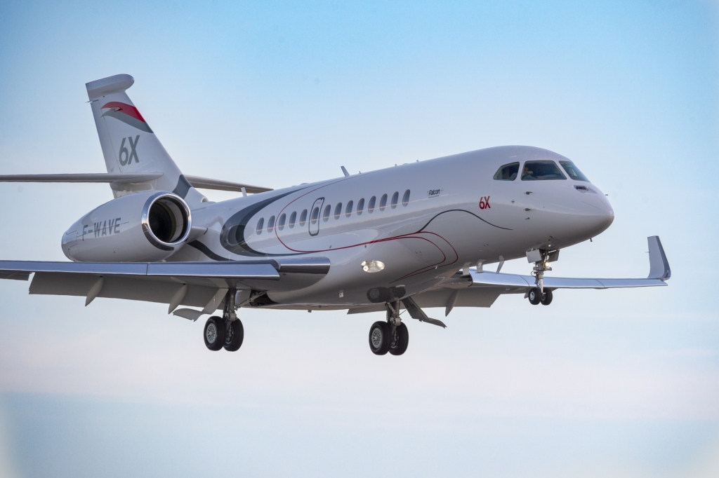 Dassault to Display Falcon 6X at EBACE as Certification Imminent