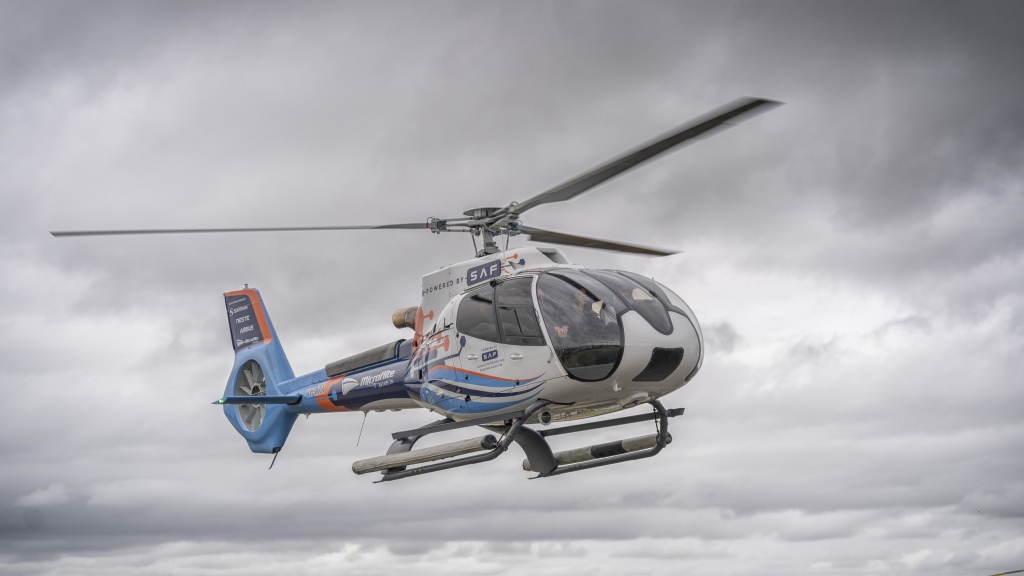 Airbus Demonstrates H130 SAF Flights in Australia