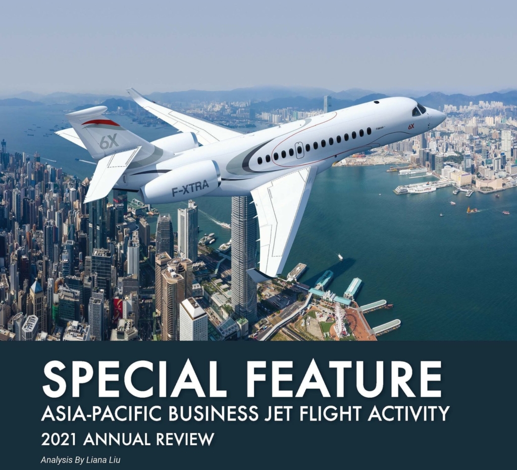 Asia-Pacific Business Jet Flight Activity 2021 Annual Review