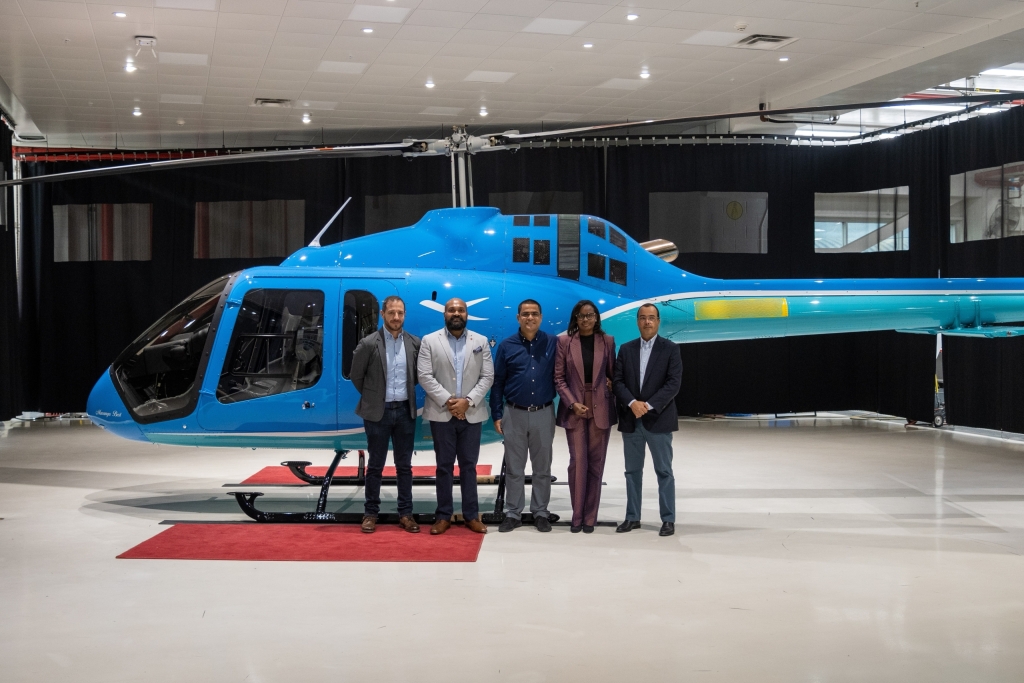 Bell Delivers West Africa’s First Bell 505