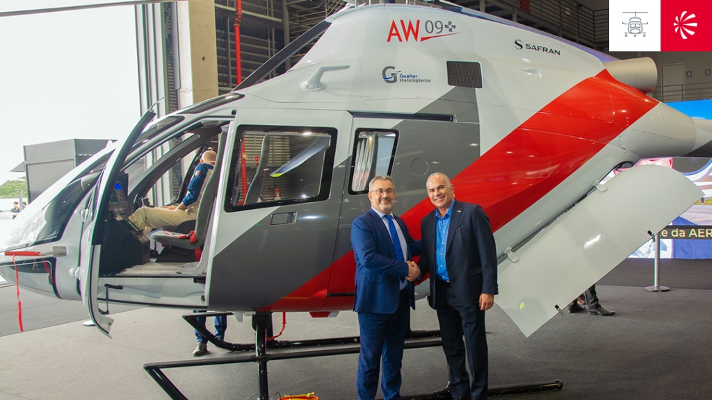 Leonardo Appoints Gualter Helicopters as AW09 Distributor in Brazil