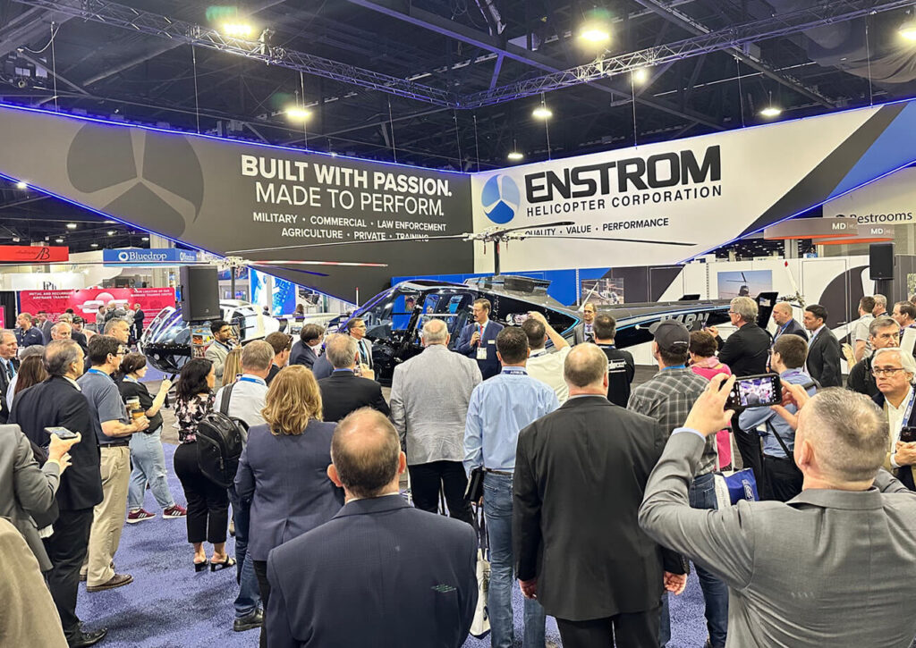 Enstrom Sells 12 Helicopters in Atlanta
