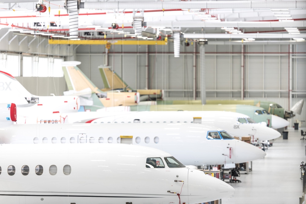 Dassault’s Little Rock Facility Starts Using SAF