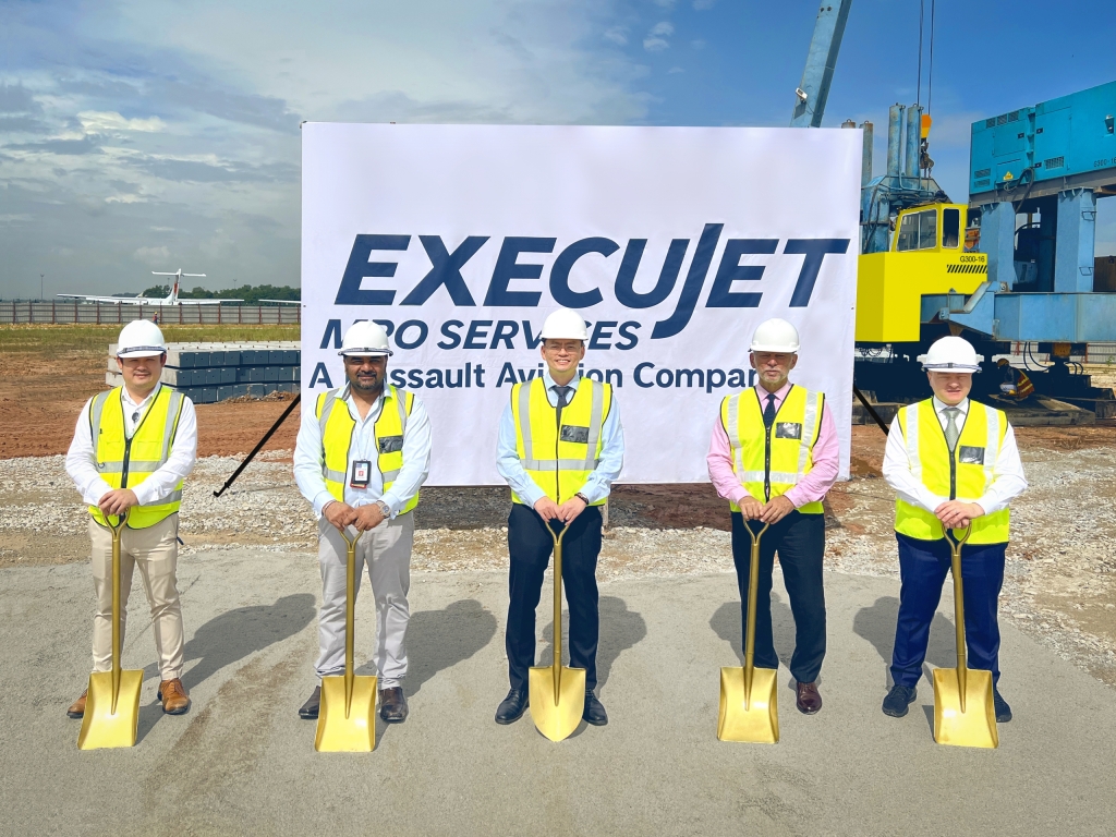 ExecuJet Breaks Ground on Building MRO Center in Subang, Malaysia