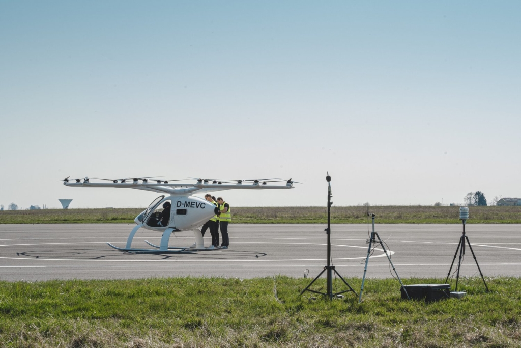 Volocopter 2X Flies First Crewed Flight Test in France