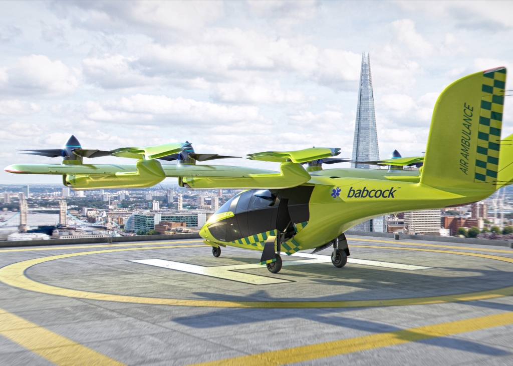 Babcock and Vertical Aerospace Explore VX4 EMS and Cargo Roles