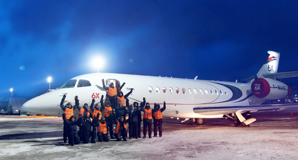 Widebody Falcon 6X Flying Toward Certification in 2022