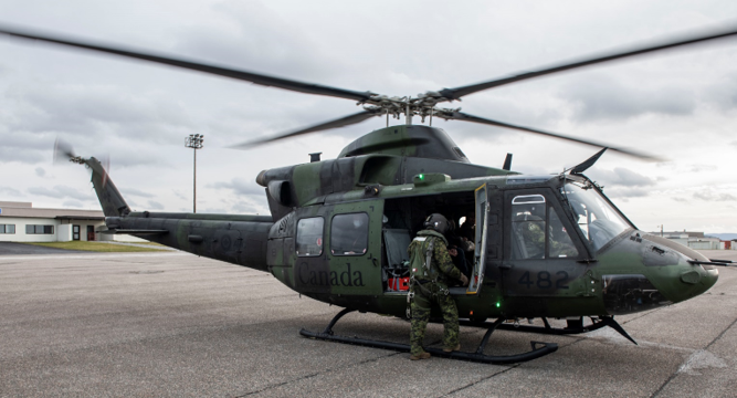 Royal Canadian Air Force Upgrades its CH-146s with Bell Aviation