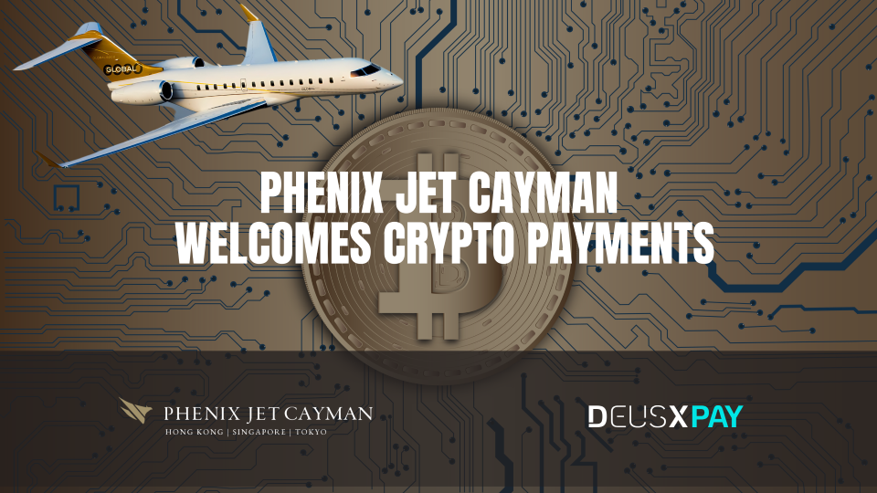 Phenix Jet Cayman Now Accepts Cryptocurrency Payments for Private Jet Travel