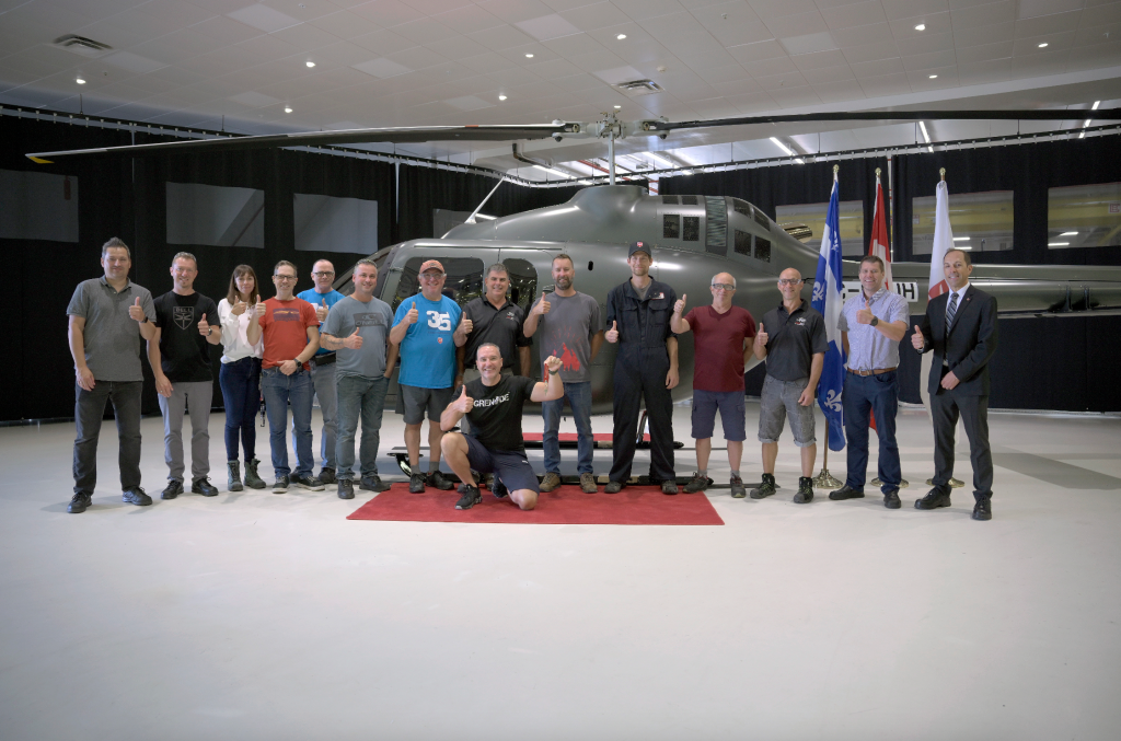 Bell delivers 400th Bell 505