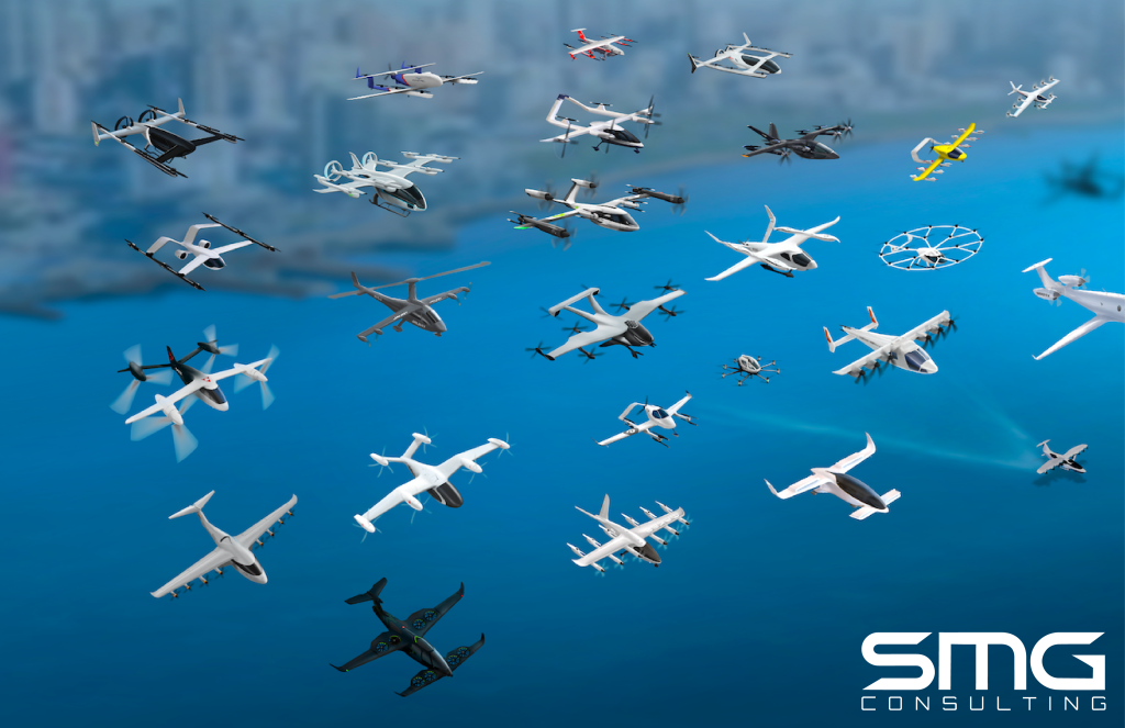 SMG Consulting – Rating the Likelihood of eVTOL OEMs to Successfully Bring their Aircraft to Market