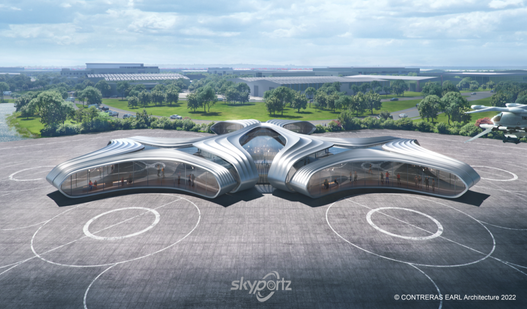 Skyportz Releases Modular Vertiport Design
